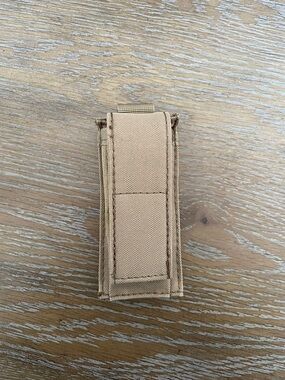 Tan Tactical Nylon Pouch